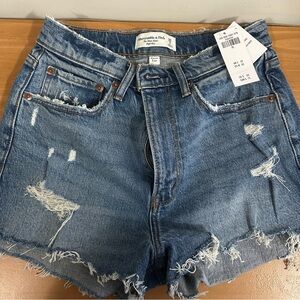 Abercrombie & Fitch High Rise Mom Shorts